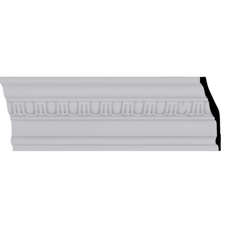 Ekena Millwork 5"H x 3"P x 5 7/8"F x 94 1/2"L Hampshire Traditional Crown Moulding MLD05X03X05HA